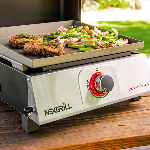 Nexgrill Single Burner Liquid Propane 12000 BTU Gas and Charcoal Grill